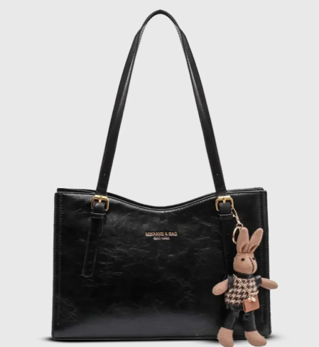CharmBun™ Shoulder Bag - Versatile Minimalist Design (One)
